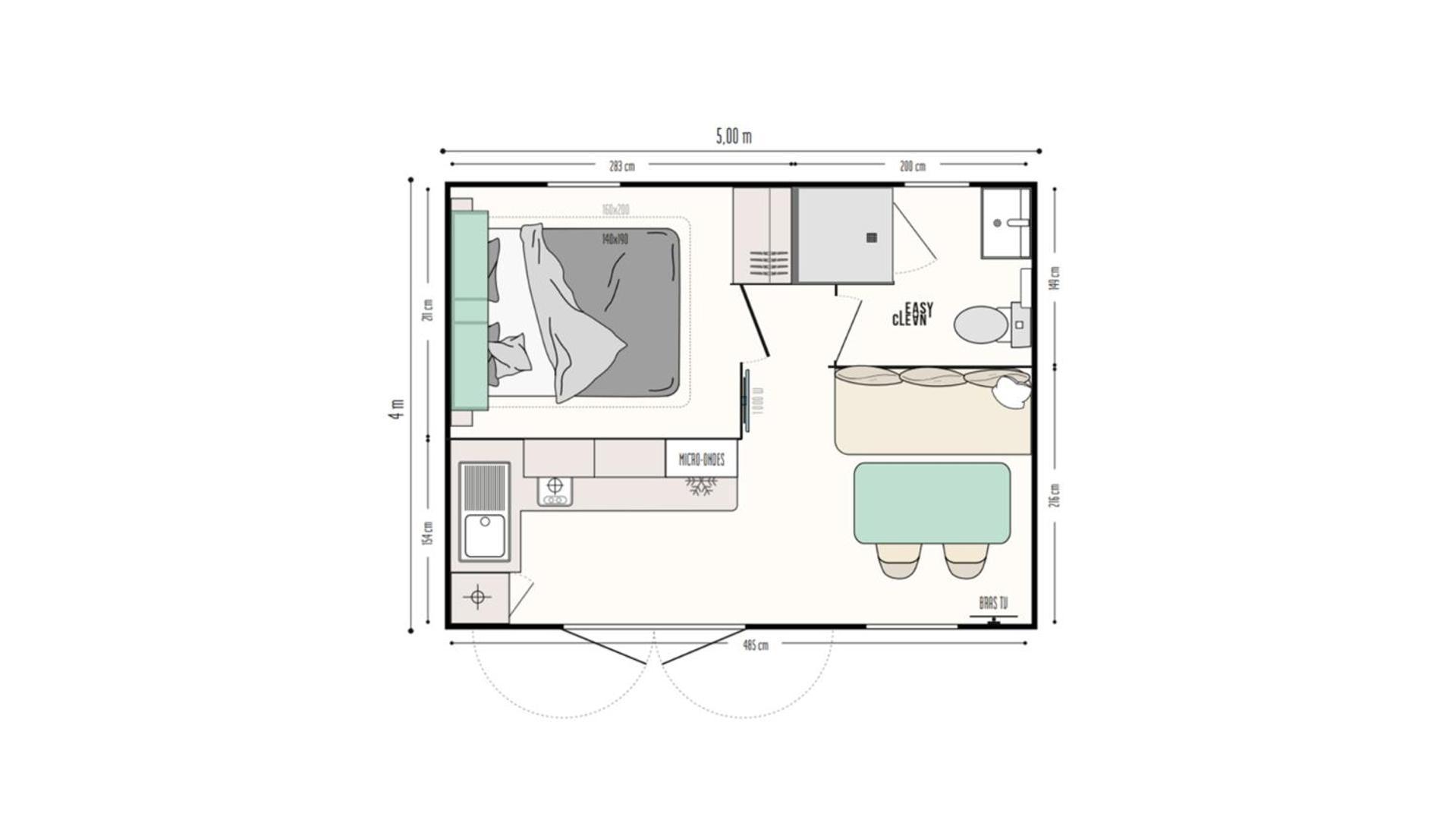Cahita Camping Belle-Vue 2000 베르도르프 외부 사진